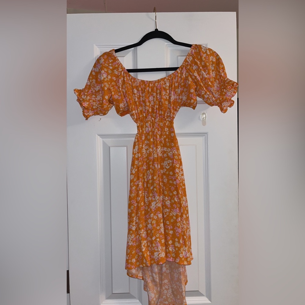 “Sky to Moon mini dress”, open back, size large